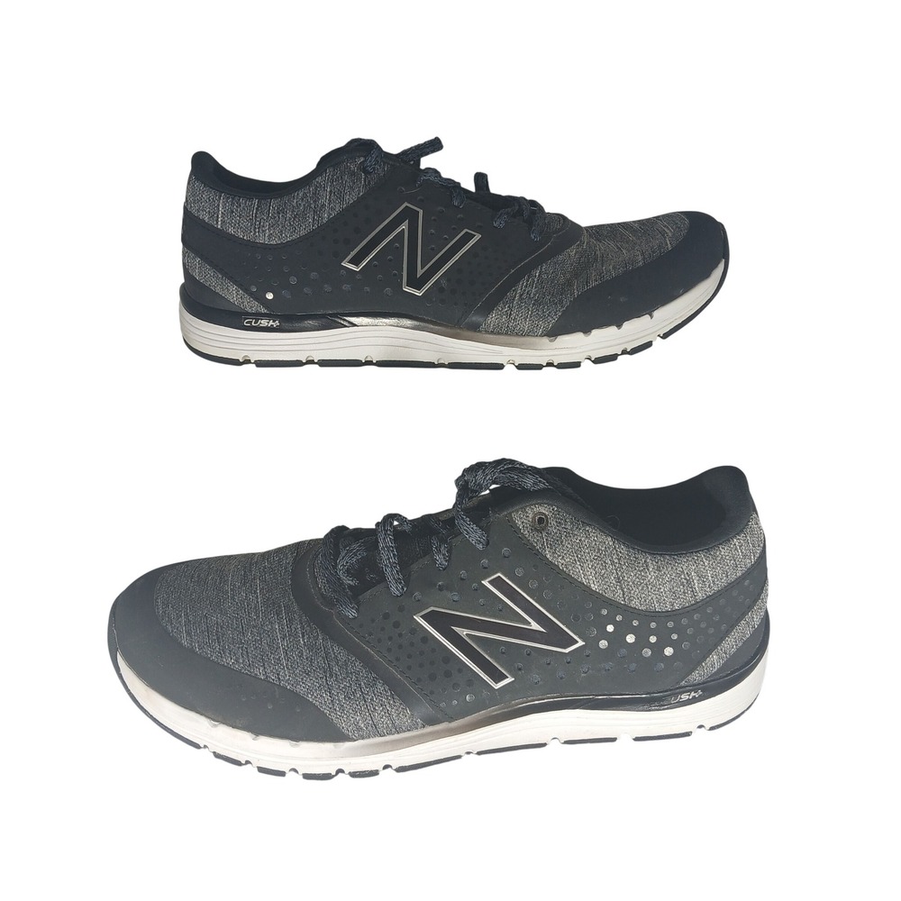 New Balance 577 v4 Womens Training Shoes Black Grey WX577HB4‎ Size 10 Wide D